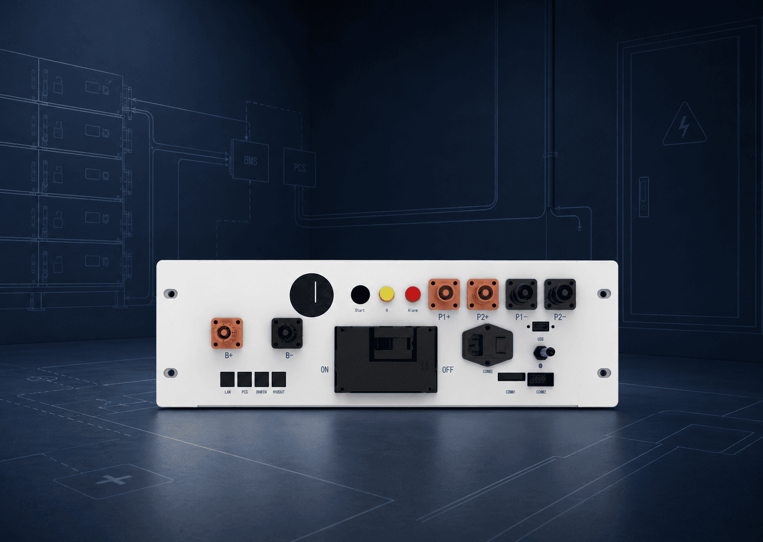 BOS-B-PDU-2 Deye High Voltage control box