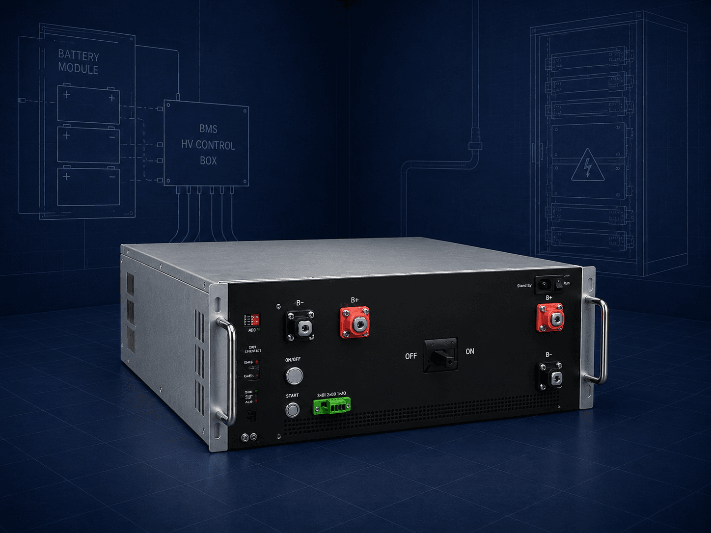 Lithium Valley HV Control Box(BMS)