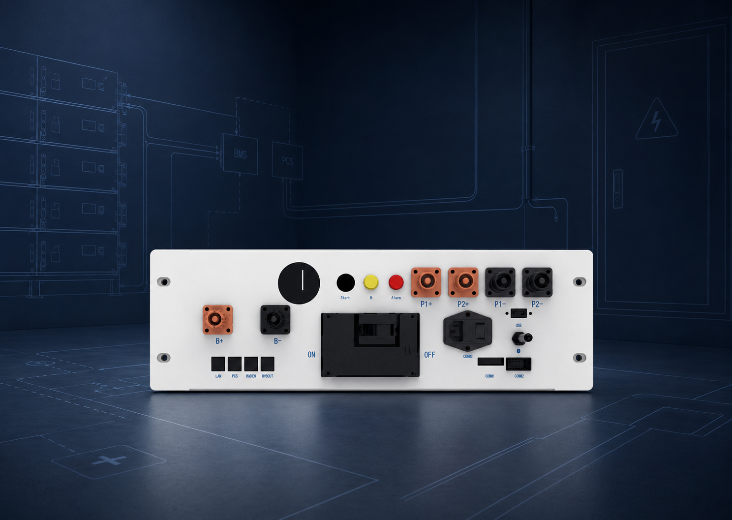 BOS-B-PDU-2 Deye High Voltage control box